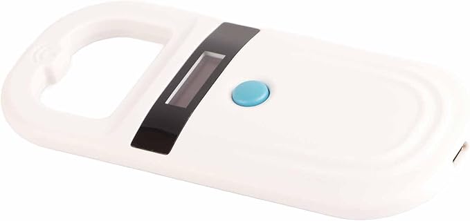 Rechargeable Animal Reader Microchip Scanner for Resource Management, Easy Operation, Applicable for Pet Groomers, Reading FDXB and EMID Microchips