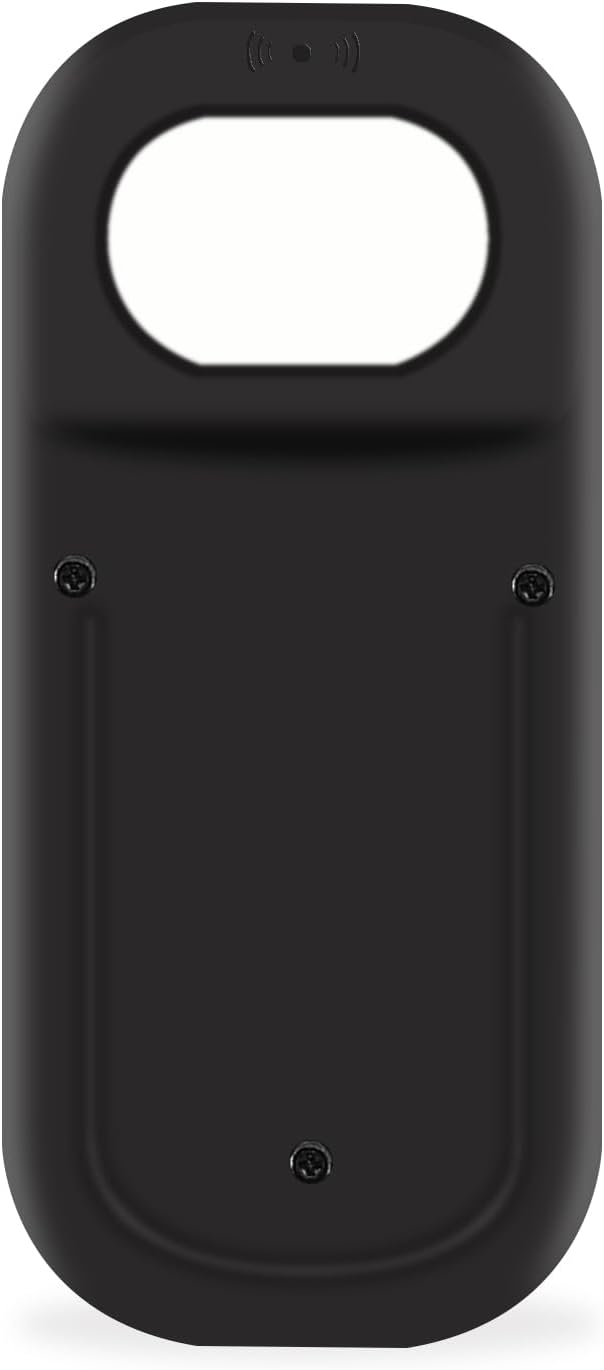 Smoostart Pet Microchip Scanner, ISO11784/ISO11785/FDX-B/ID64/EMID Data Storage Microchip Reader for Animal/Pet/Dog/Cat/Pig (Black)