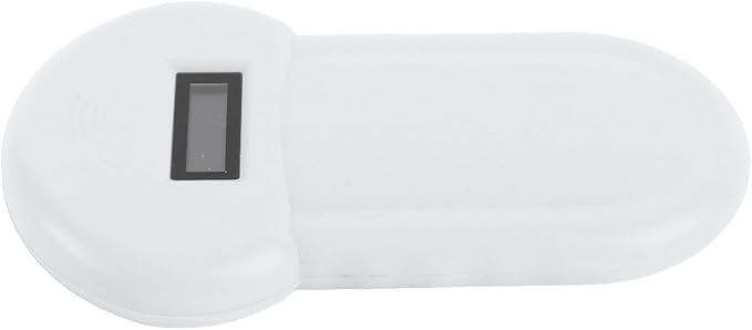 Pet Microchip Reader, Handheld Scanner with USB Charging and LCD Display, Compatible with ISO11784 85 FDX B, for Dogs Cats Poultry Livestock Fish Management
