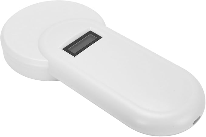 Handheld Animal Chip Reader, Pet Microchip Scanner with OLED Display for Dogs Cats Horses Pigs Cows Sheep, ISO11784 5 FDX B Reader, USB Rechargeable
