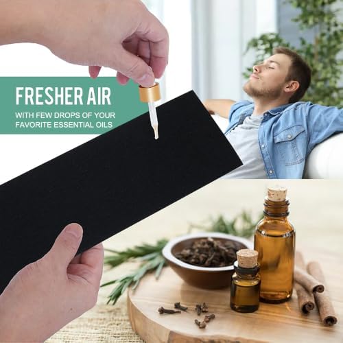 Air Vent Filter 4"x10" Activated Charcoal Carbon Floor Heater Filter Sheet