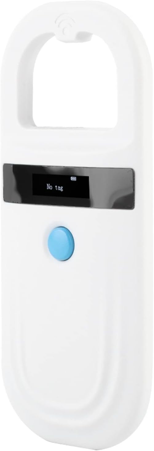 Pet Tag Scanner,Pet Scanner,Microchip Scanner, Rechargeable Animal Chip ID Scanner Microchip Scanner Pet Tag Scanner