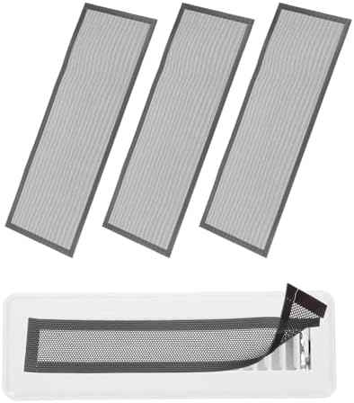YOKIVE 4 Pcs Magnetic Floor Vent Covers, Floor Register Cover PVC Mesh