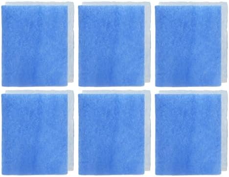 PUREBURG Replacement Filter Compatible with Best Vent Indoor Dryer Vent,12-Pack 6.9" x 6.5" x 0.6" Dryer Lint Filter For Air Clean