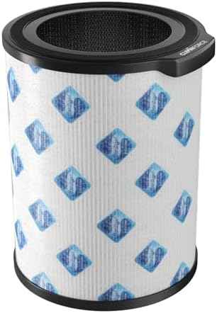 Genuine CleanForce AllerSync MaxPure Replacement Filter for Rainbow Air Purifiers — H13-Grade HEPA Media + Activated Carbon Layer — Helps Reduce Dust, Pollen, Smoke, Pet Dander & Household Odors