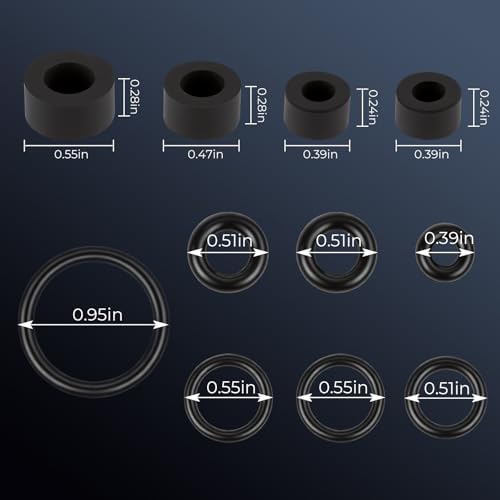 Fuel Bowl and Filter Housing Seal Kit Compatible with Ford International 7.3L Engines 1999-2003