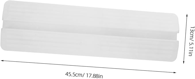 Threshold Ramp for Gate Doorway Height Transition Strip and Guardrail Holder for Pets White Safety Ramp for Easy Access and Protection