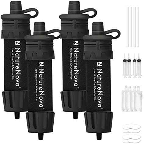 Mini Water Filter NatureNova Portable Emergency Water Filtration