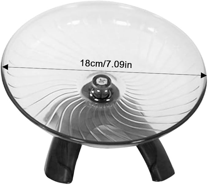 Kakalote Hamster Wheel, Hermit Crab Climbing Toys Silent Running Exercise Wheel, Small Animal Exercise Wheels Hermit Crabs Wheel for Hamsters, Gerbils, Hermit Crab Small Cage