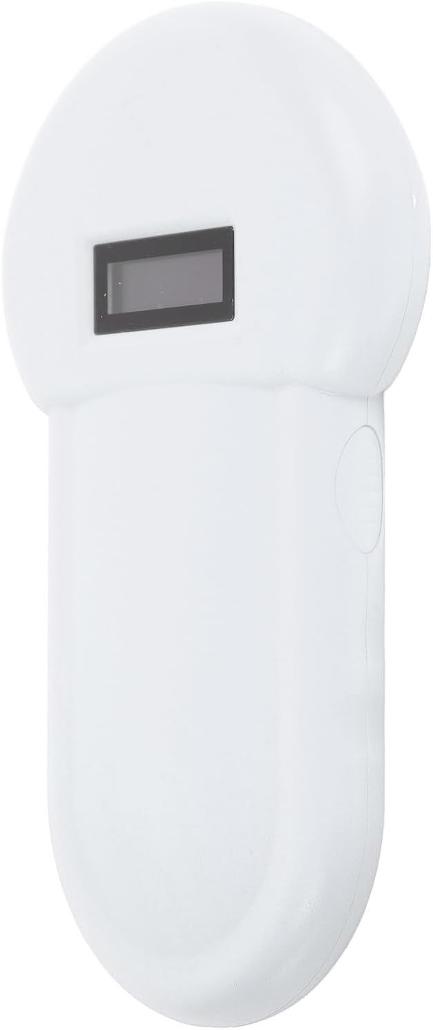 Pet Microchip Reader, Handheld Scanner with USB Charging and LCD Display, Compatible with ISO11784 85 FDX B, for Dogs Cats Poultry Livestock Fish Management