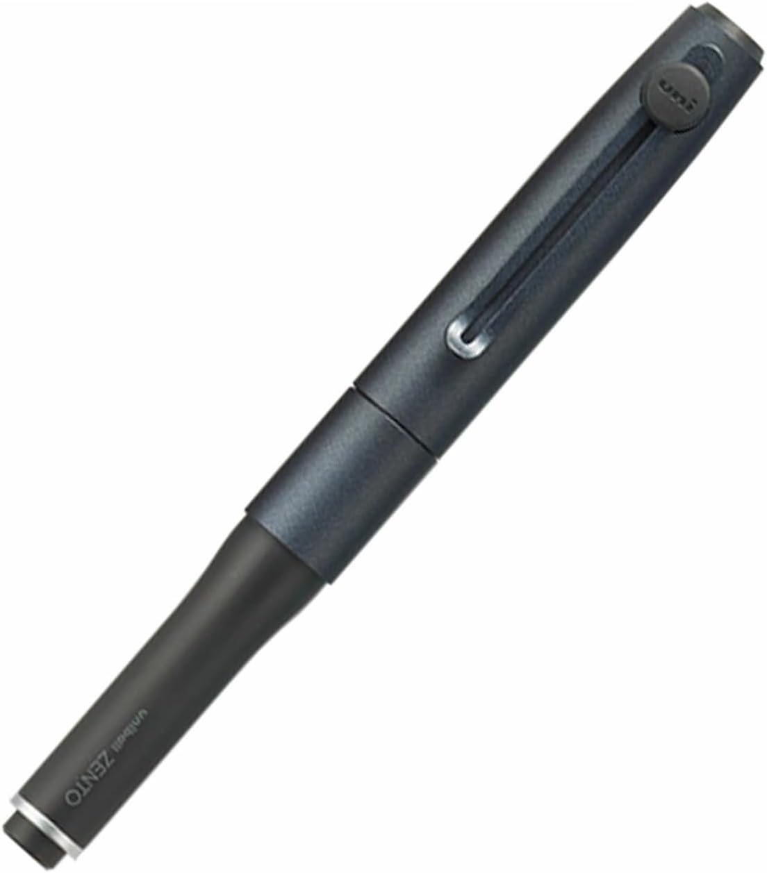 ZENTO Signature Model Metallic Black Ballpoint Pen 0.5mm Ink Color Black UBZH05M.24