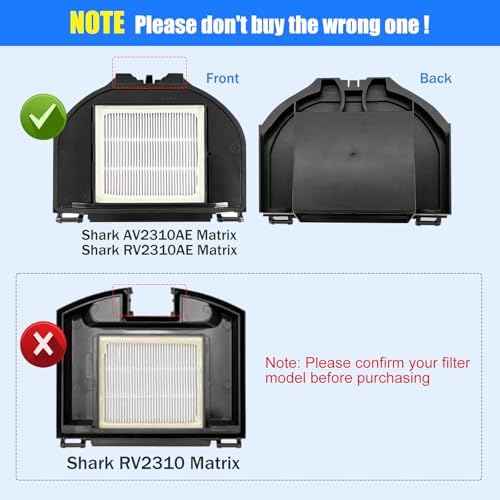 RV2310AE Replacement Parts for Shark