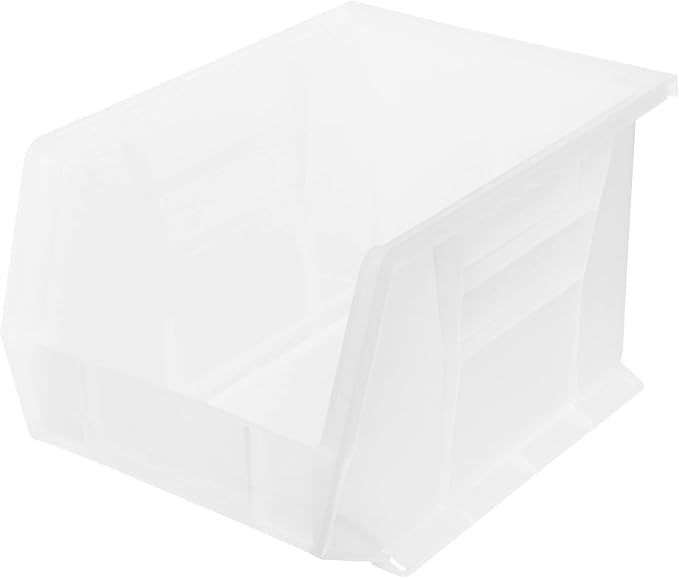 Akro-Mils 30239 AkroBins Plastic Storage Bins, Space-Saving Stackable Bins