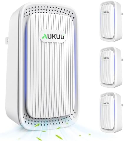 Air Ionizers 4 Pack - Plug In Mini Air Purifiers for Home, Bedroom, Office