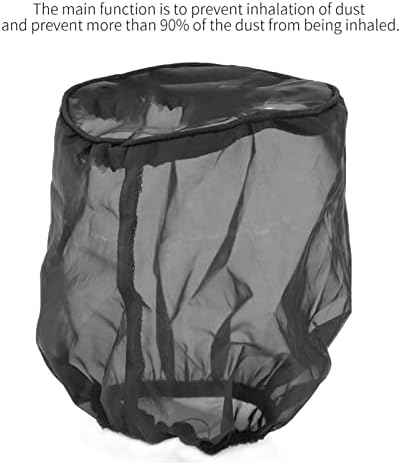 Air Filter Wrap, Universal Car Cold Air Filter Protective Cover Dustproof, Air Intake Filter Sock Cover for High Flow Air Intake Filters（Small）