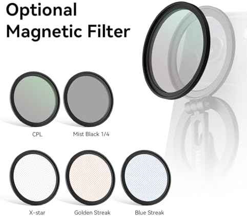 Haida Magnetic Mist Black 1/4 Filter for iPhone (W/O Holder)