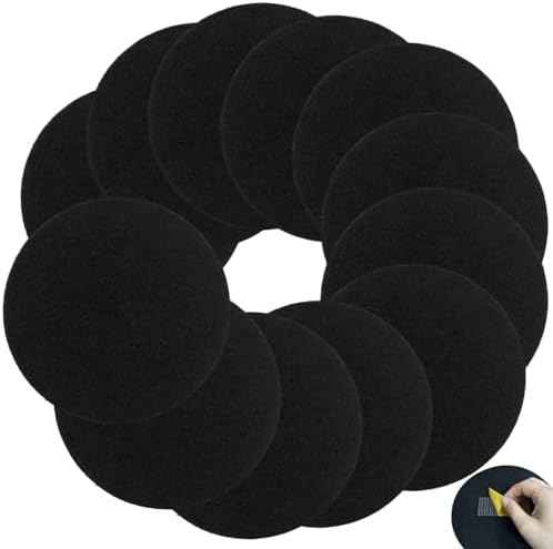 7.25 inch Compost Filters for Countertop Bin Saiqiang 12Pack Charcoal