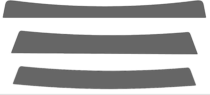 Rvinyl Window Tint Kit Compatible with Ford Edge 2007-2014 - Windshield Strip Visor - 35%