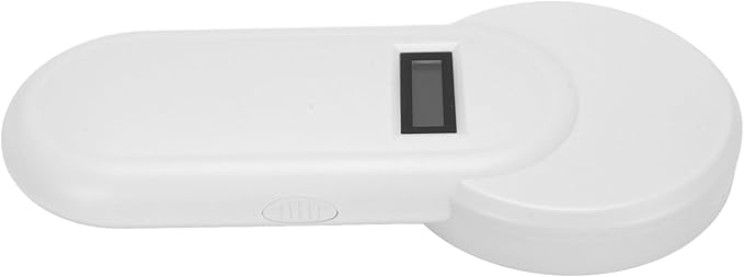 Fafeicy Handheld Animal Chip Reader, Rechargeable Pet Scanner with OLED Display for Dogs Cats Horses Pigs Cows Sheep, ISO11784 5 FDX B Compatible