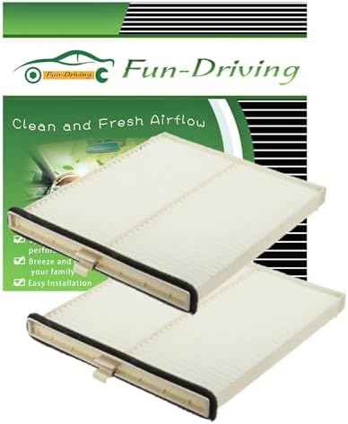 2 Pack White FD811 Cabin air filter for Mazda 3,6,CX-5, Replacement for CF11811,KD45-61-J6X