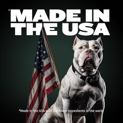 Bully Max Dog Weight Gainer Soft Chews for Puppies and Adults - High Calorie Dog Food Performance Supplements for Healthy Weight Gain, Immunity & Digestive Health - 75 Chews for All Breeds & Ages