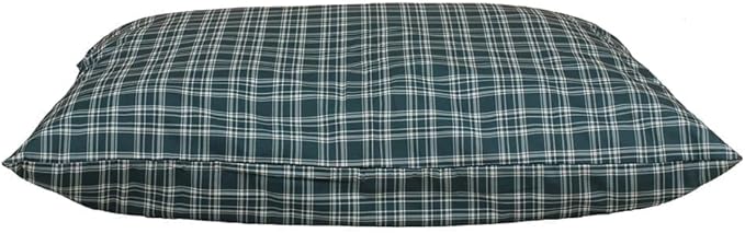 Carolina Pet Green Plaid Shebang Rectangle Indoor/Outdoor Bed M
