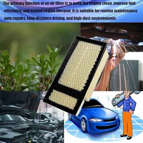 FA-1902 Engine Air Filter Fit for 6.7L Diesel 2011-2016 F-250 F-350 F-450 F-550 F-650 F-750 Replace OEM Part # BC3Z-9601-A