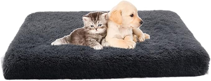 Toyvian Deep Dog Bed for Puppies and Cats Warm Sofa Cushion Cozy Sleeping Mat for Chihuahuas Pomeranians and Breeds Household Pet Nest