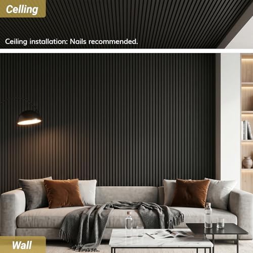 TONOR Large Acoustic Panels Self Adhesive-8 Pack 47.2" X 23.6" X 0.35"