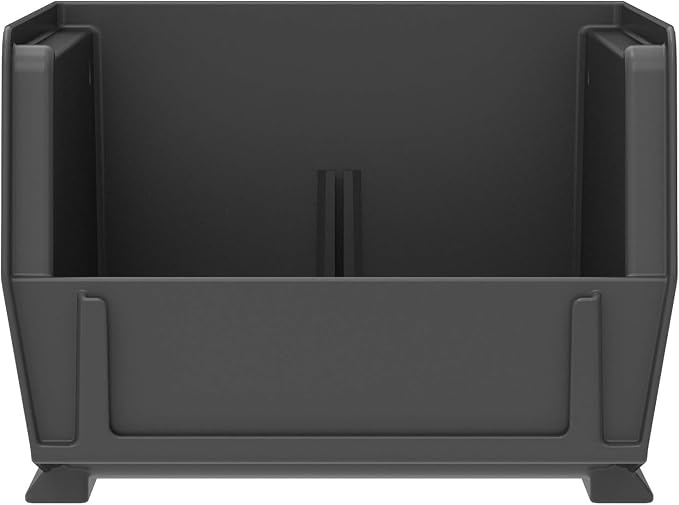 Akro-Mils 30220 AkroBins Plastic Storage Bins, Space-Saving Stackable Bins