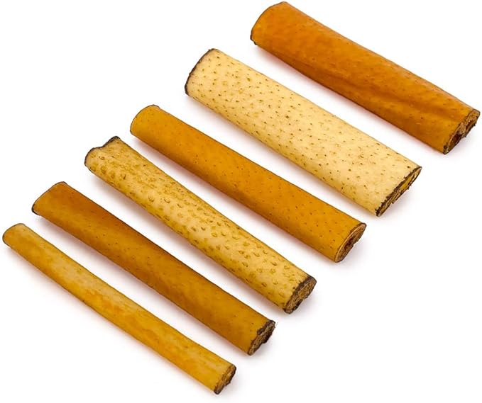 ValueBull USA Pig Skin Retriever Rolls, 4 Inch, Smoked, 100 Count Bulk Pack - Premium USA Pork Hide Dog Chews, One-Piece, Easy Digestion, High Protein