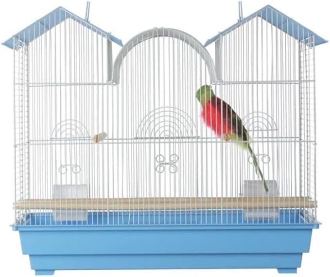 Maykoosh Victorian Virtue Triple Roof Bird Cage with Elegant Multi-Tiered Design, Durable Construction, Spacious Interior