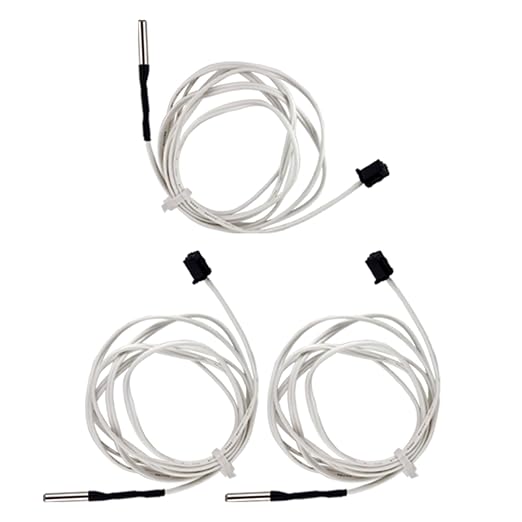 3Pcs 3D Printer HT-NTC100K Thermistor, Ender 3 Thermistor Upgrade NTC 100K 3950
