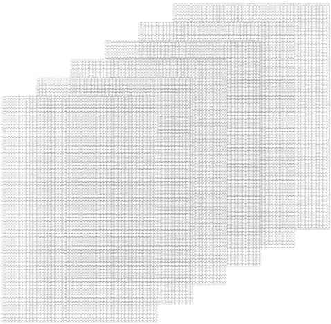 6 Pack Stainless Steel Wire Mesh Screen 11.8 x 8.2 inch Metal Mesh Screen