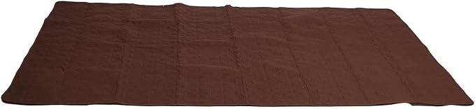 Dog Bed Cover, Pet Sofa Protector with Non Slip Bottom, Double Sided TPU Blanket for Couch Furniture, Brown Washable Cover for Dogs and Cats (52x82inch)