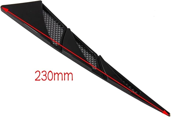 2pcs Car Vent Cover Stickers Car Air Flow Intake Bonnet Styling Stickers Car
