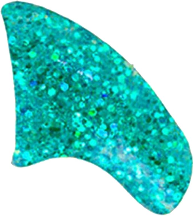 40 Pack Soft Nail Caps for Cat Claws Seafoam Glitter Large