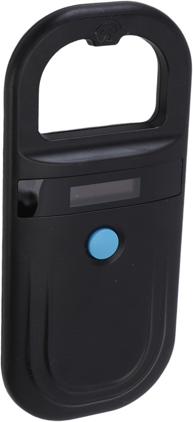 Pet Microchip Scanner, Portable Rechargeable Reader with 1000 Records Storage, for Dog Cat Animal Management (Type 2)