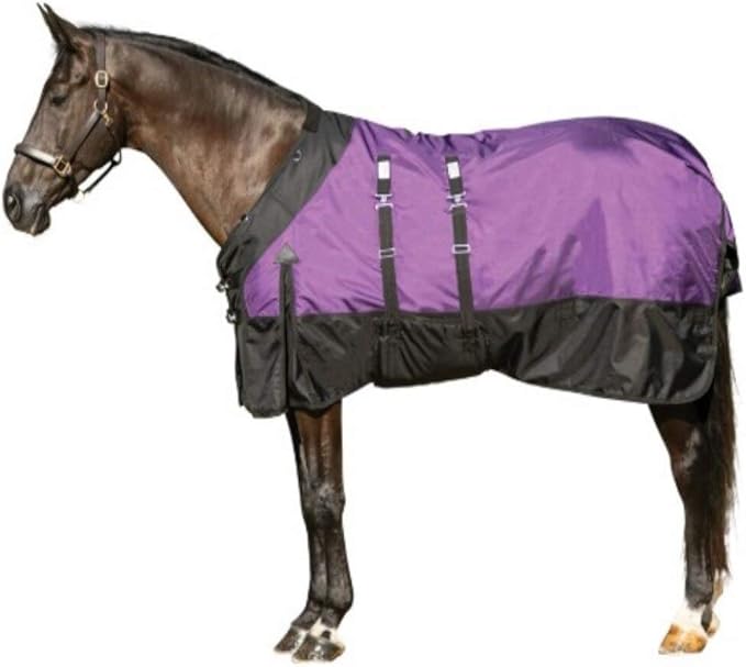 STORM SHIELD Contour Collar Classic II Horse Turnout Blanket | Bellyband Closure | Horse Blankets for Winter Waterproof | Weather Protection | Winter Horse Blanket