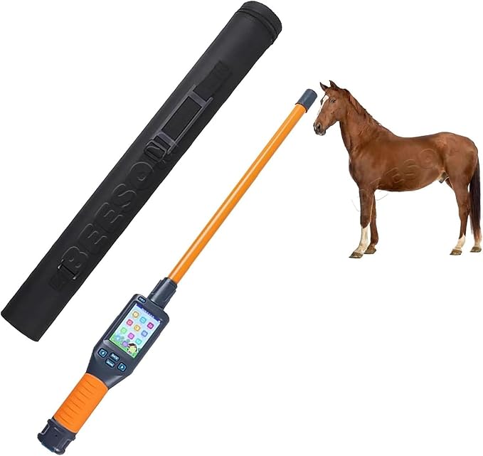 Pet Chip Reader,Pet Microchip Scanner Reader,134.2KHz RFID,20000 Data Storage,30s Auto Power Off,ISO11784/85, for Dog Cat Pig Livestock Identification
