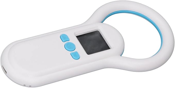 Animal Microchip Scanner, 1.44in TFT Screen 500 Data Storage 915M USB 2.4G Wireless BT Pet Chip Reader, with 3 Connection Methods, for ISO 11784 11785 FDX B Microchips