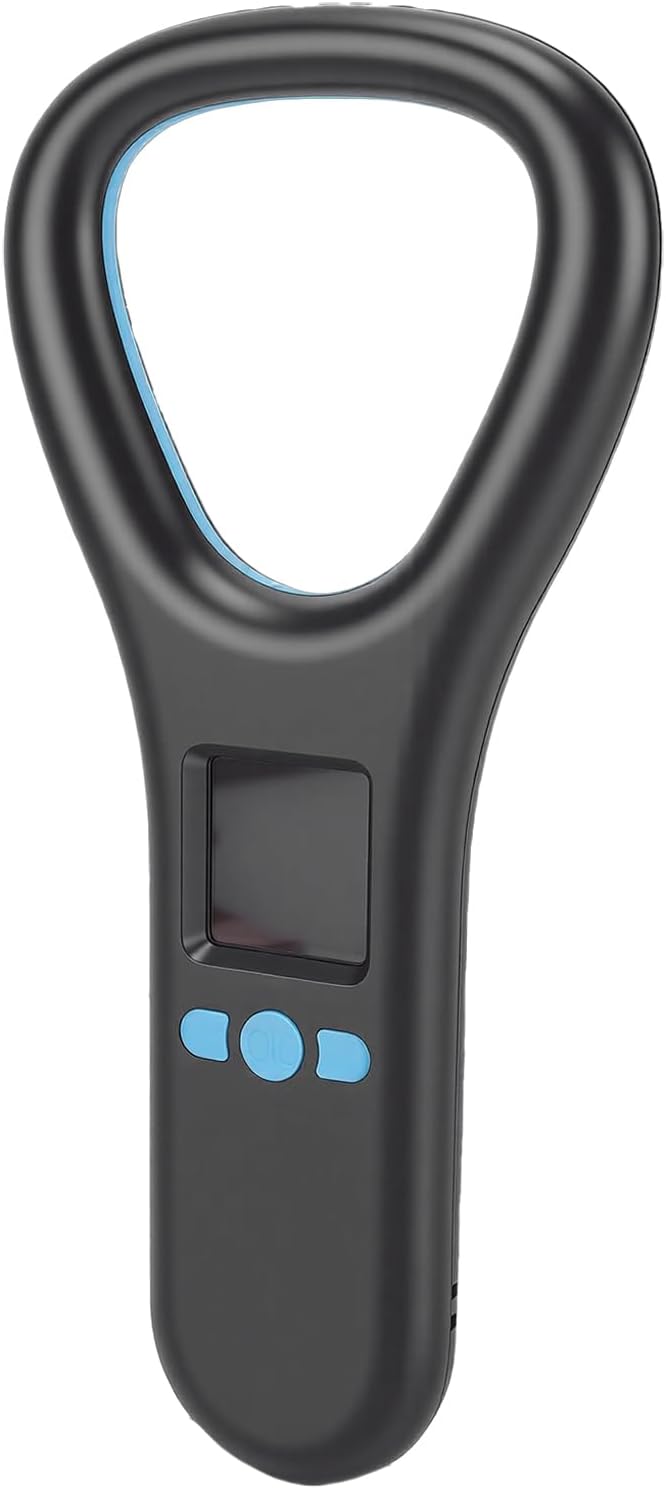 FDXB EMID Pet Microchip Scanner with 1.44" LED Color Screen, Rechargeable Portable Pet ID Reader for Dogs Cats Animals