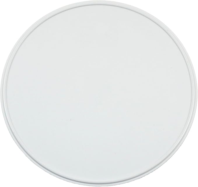 OMEM Reptile Food Bowl Water Dish,Feeding Dish, Birds Bowl (M, White)
