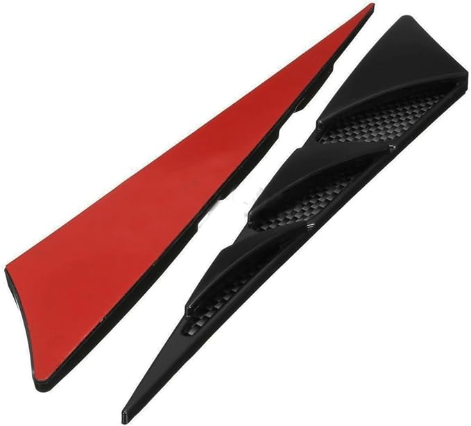 2pcs Car Vent Cover Stickers Car Air Flow Intake Bonnet Styling Stickers Car
