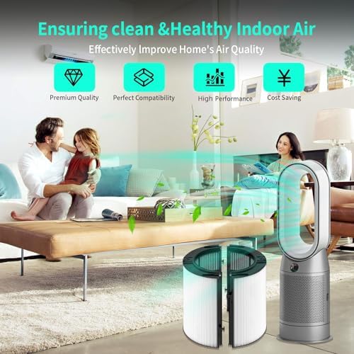 360 Combi Glass Hepa + Carbon Air Purifier Filter for D-yson TP10 TP07 HP07