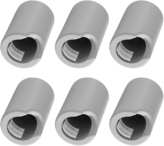 Veemoon 24pcs Drawer Handle Edge Protector Drawer Pulls Silicone Corner