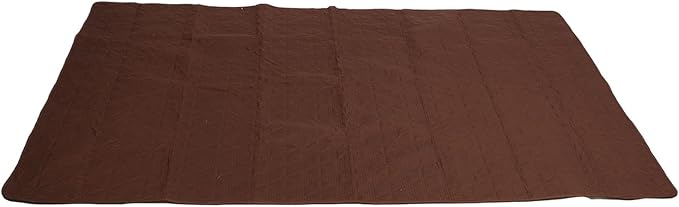 Dog Bed Cover, Slip Washable Pet Blanket, Double Sided Material with Non Slip Bottom, Sofa Couch Furniture Protector for Cat Puppy, Brown Polyester (52x82inch)
