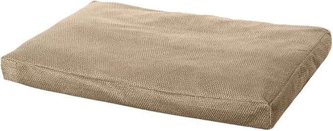 Orvis Comfortfill-Eco Lounger Dog Bed, Brown Tweed - Medium