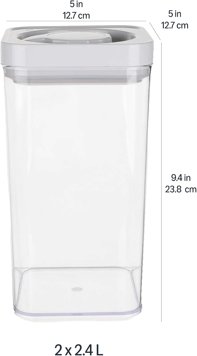 Amazon Basics Airtight Food Storage Containers, BPA Free,