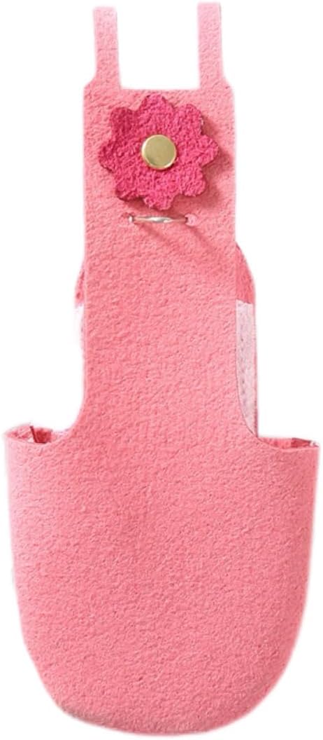 Parrot Clothes, Bird Diapers, Tiger Skin Peony, Flight Suit - Key Features for Avian Comfort and Style (Pink, M, Count, 1)